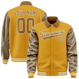 Custom Yellow Khaki Jacket