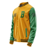 Custom Yellow Emerald Green Jacket JA191924191717242417