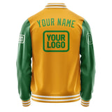 Custom Yellow Emerald Green Jacket JA191924191818242418