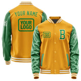 Custom Yellow Emerald Green Jacket