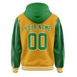 Custom Yellow Emerald Green Jacket