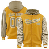 Custom Yellow Light Khaki Jacket