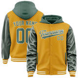Custom Yellow Blue Green Jacket