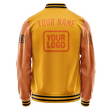 Custom Yellow Orange Jacket JA191928191717282817