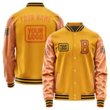 Custom Yellow Orange Jacket JA191928191717282817