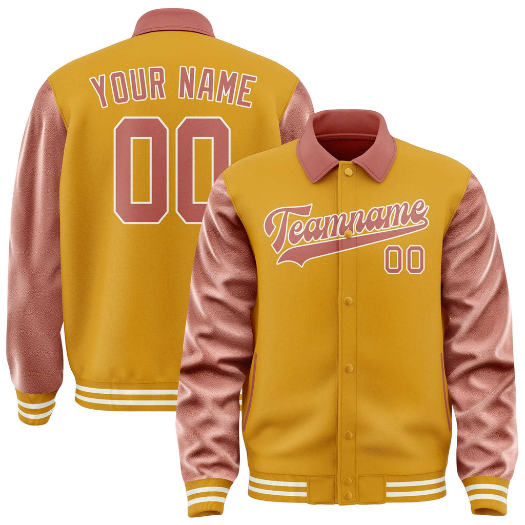 Custom Rose Jacket Custom Yellow Copper Rose Jacket – Fanaticstyle