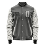 Custom Dark Grey Gray Jacket JA202004201717040417