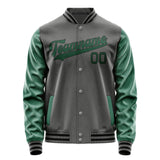 Custom Dark Grey Green Jacket JA2020052017B31705