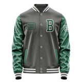 Custom Dark Grey Green Jacket JA202005201818050518