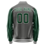 Custom Dark Grey Green Jacket JA2020052018B31805