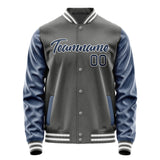 Custom Dark Grey Blue Jacket JA2020102018B21810