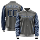 Custom Dark Grey Blue Jacket JA2020102018B21810