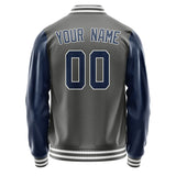 Custom Dark Grey Blue Jacket JA2020102018B31810