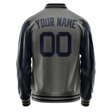 Custom Dark Grey Navy Jacket JA2020112017B21711