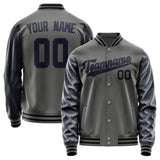 Custom Dark Grey Navy Jacket