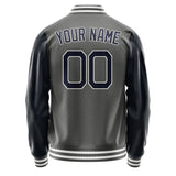 Custom Dark Grey Navy Jacket JA2020112018B21811