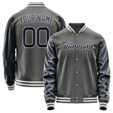 Custom Dark Grey Navy Jacket