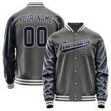 Custom Dark Grey Navy Jacket