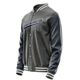 Custom Dark Grey Navy Jacket JA2020112018B31811