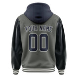 Custom Dark Grey Navy Jacket