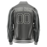 Custom Dark Grey Dark Grey Jacket JA2020202018B21820