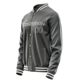 Custom Dark Grey Dark Grey Jacket JA2020202018B21820