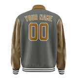 Custom Dark Grey Khaki Jacket