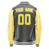 Custom Dark Grey Light Yellow Jacket JA2020262018B31826