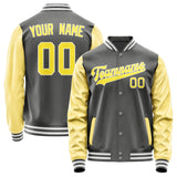 Custom Dark Grey Light Yellow Jacket JA2020262018B31826