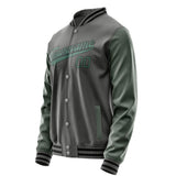 Custom Dark Grey Blue Green Jacket JA2020272017B31727