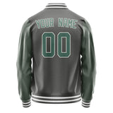 Custom Dark Grey Blue Green Jacket JA2020272018B31827