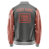 Custom Dark Grey Copper Rose Jacket JA202029201818292918