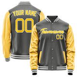 Custom Dark Grey Gold Jacket