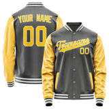 Custom Dark Grey Gold Jacket