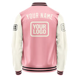 Custom Light Pink Cream Jacket JA212103211717030317