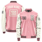 Custom Light Pink Cream Jacket