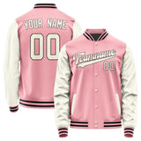 Custom Light Pink Cream Jacket