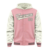 Custom Light Pink Cream Jacket