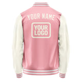 Custom Light Pink Cream Jacket JA212103211818030318