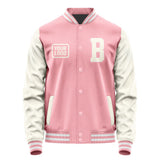 Custom Light Pink Cream Jacket JA212103211818030318