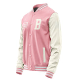 Custom Light Pink Cream Jacket JA212103211818030318