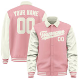 Custom Light Pink Cream Jacket