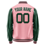 Custom Light Pink Green Jacket JA2121052117B21705