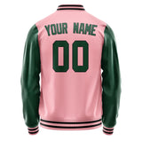 Custom Light Pink Green Jacket JA2121052117B31705