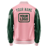 Custom Light Pink Green Jacket JA212105211818050518