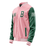 Custom Light Pink Green Jacket JA212105211818050518