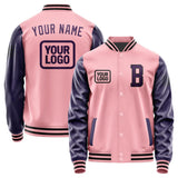 Custom Light Pink Purple Jacket