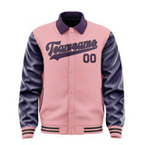 Custom Light Pink Purple Jacket