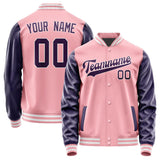 Custom Light Pink Purple Jacket