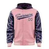 Custom Light Pink Purple Jacket